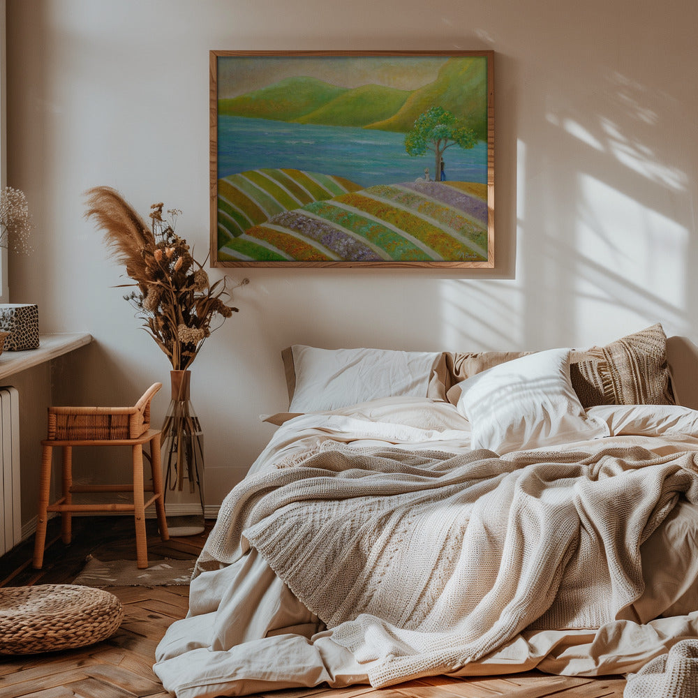 That Confident Hush - Stretched Canvas, Poster or Fine Art Print I Heart Wall Art