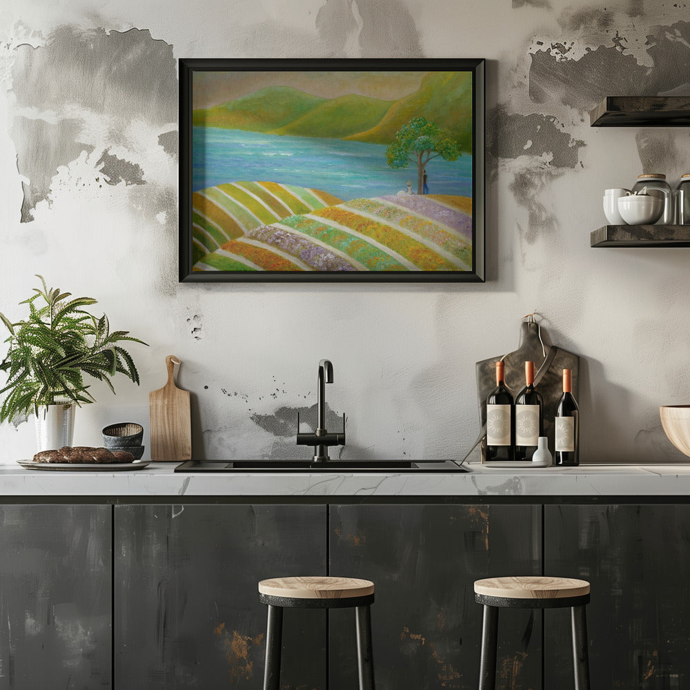 That Confident Hush - Stretched Canvas, Poster or Fine Art Print I Heart Wall Art