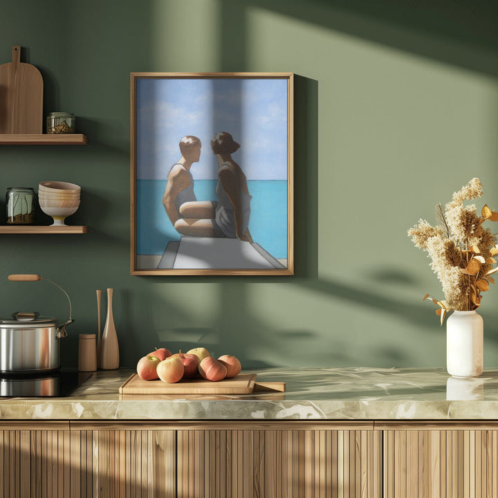 The Bathers - Stretched Canvas, Poster or Fine Art Print I Heart Wall Art