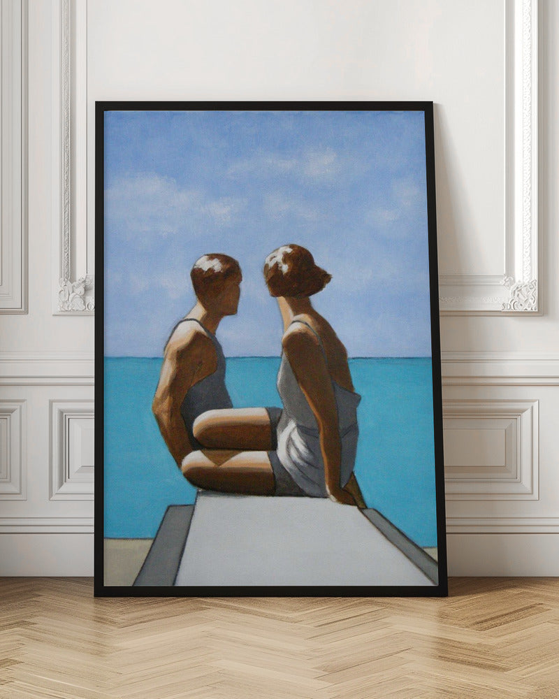 The Bathers - Stretched Canvas, Poster or Fine Art Print I Heart Wall Art