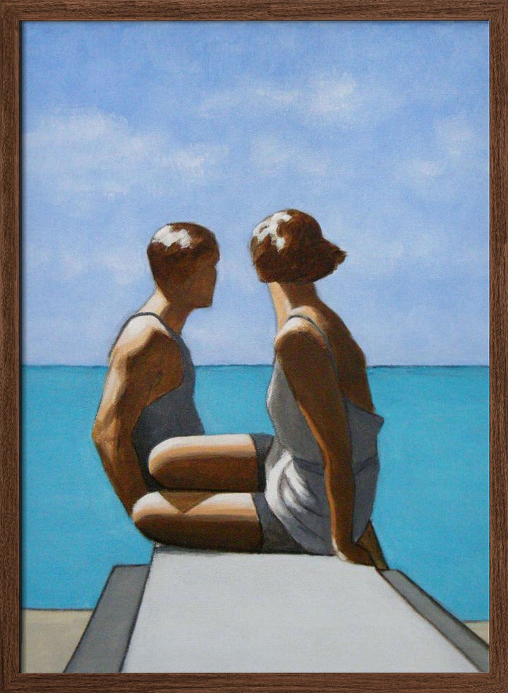 The Bathers - Stretched Canvas, Poster or Fine Art Print I Heart Wall Art