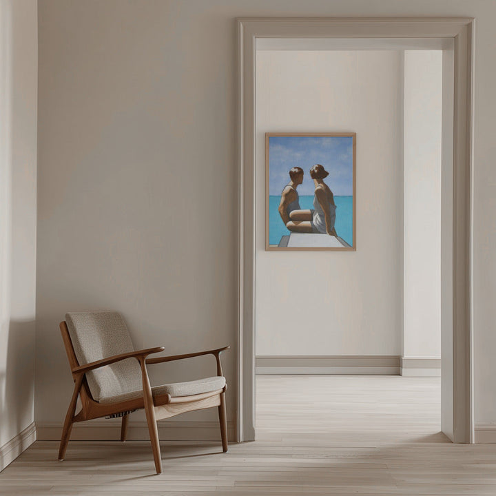The Bathers - Stretched Canvas, Poster or Fine Art Print I Heart Wall Art