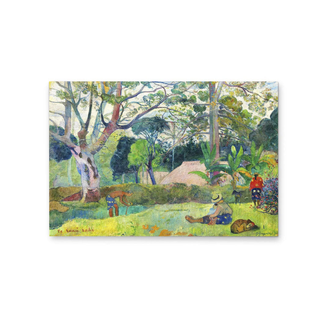The Big Tree (Te raau rahi) (1891) by Paul Gauguin - Stretched Canvas Print or Framed Fine Art Print - Artwork I Heart Wall Art Australia 