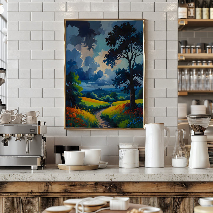 The Calm Before the Storm - Stretched Canvas, Poster or Fine Art Print I Heart Wall Art