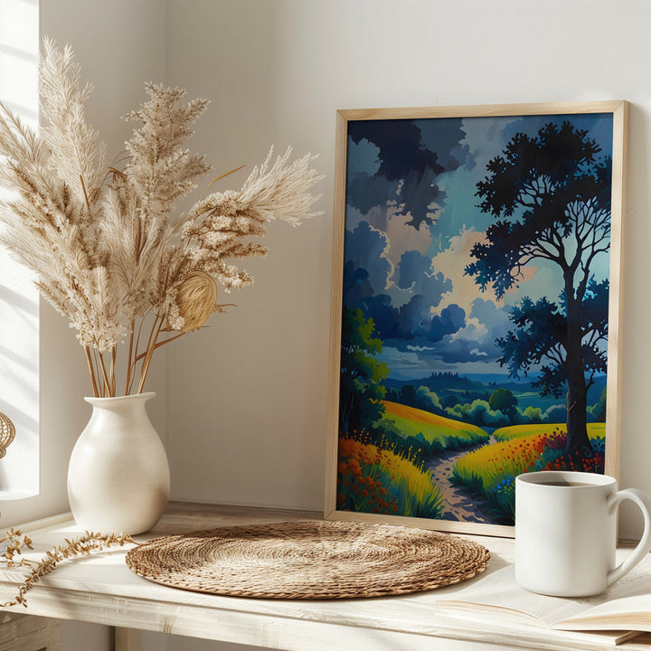 The Calm Before the Storm - Stretched Canvas, Poster or Fine Art Print I Heart Wall Art