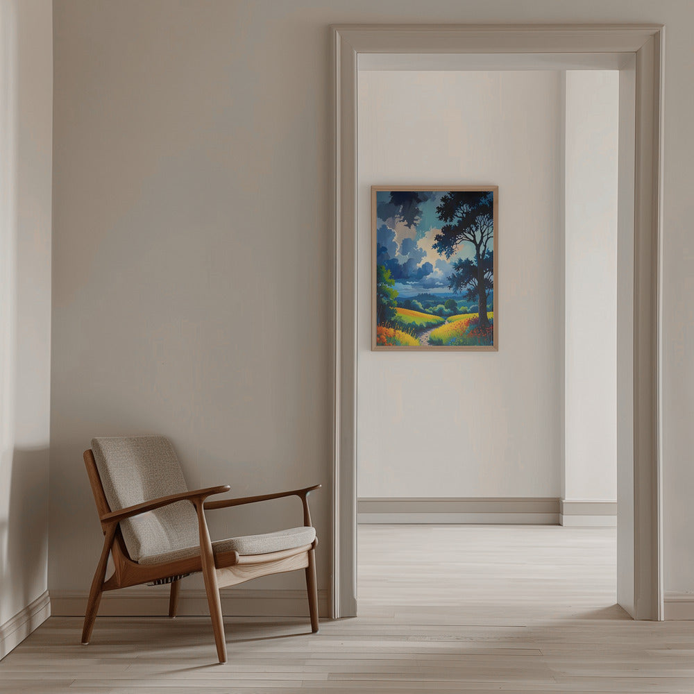 The Calm Before the Storm - Stretched Canvas, Poster or Fine Art Print I Heart Wall Art