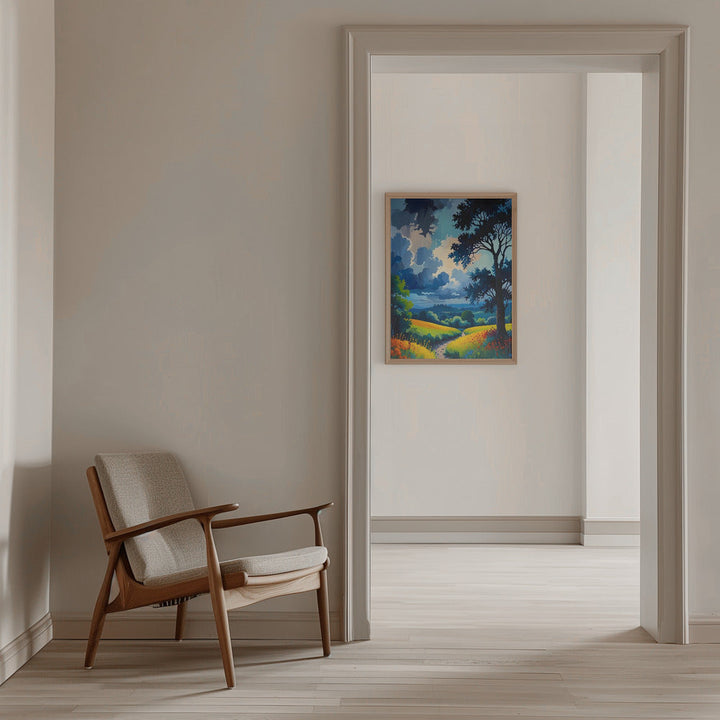 The Calm Before the Storm - Stretched Canvas, Poster or Fine Art Print I Heart Wall Art