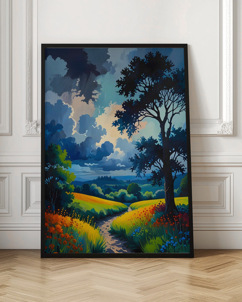 The Calm Before the Storm - Stretched Canvas, Poster or Fine Art Print I Heart Wall Art