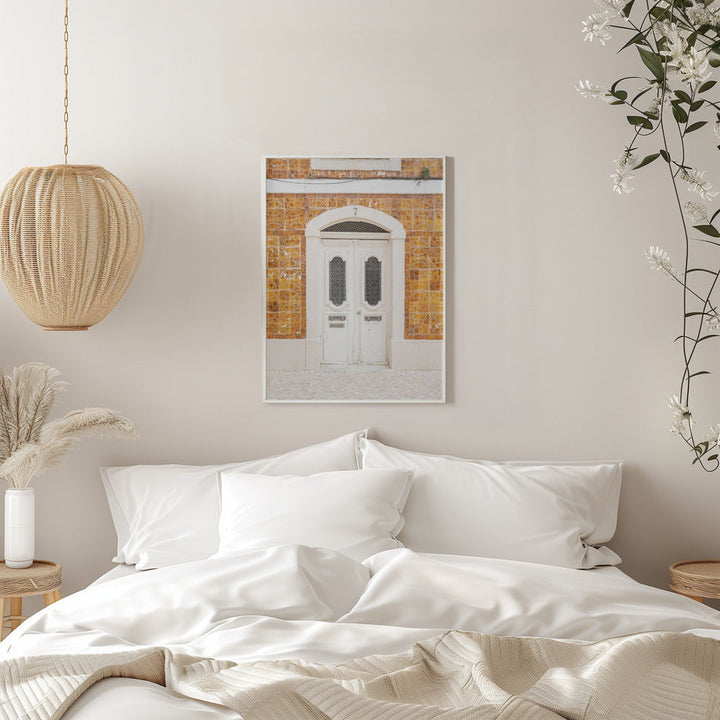 The Cascais Door - Stretched Canvas, Poster or Fine Art Print I Heart Wall Art
