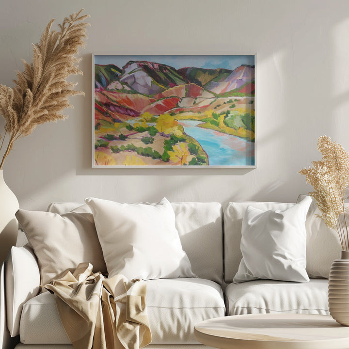 The Colors of New Mexico - Stretched Canvas, Poster or Fine Art Print I Heart Wall Art