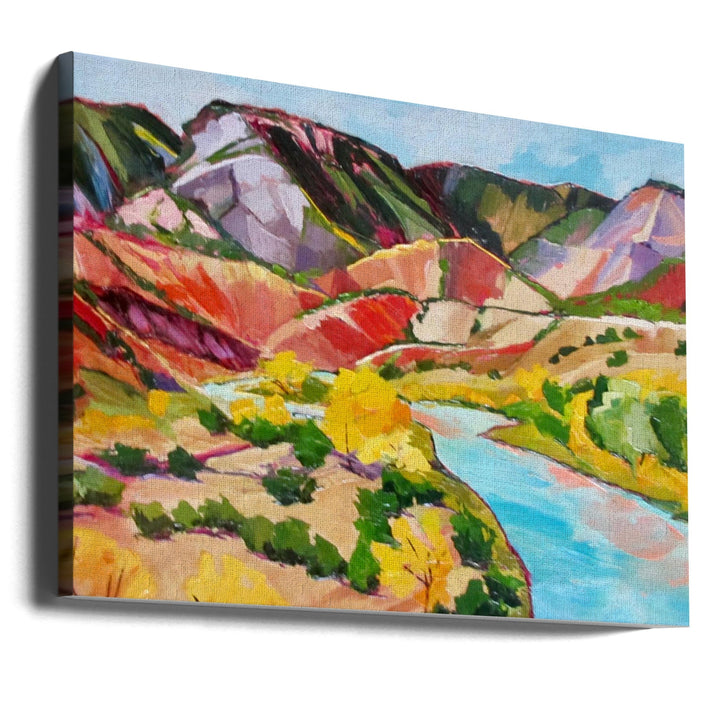 The Colors of New Mexico - Stretched Canvas, Poster or Fine Art Print I Heart Wall Art