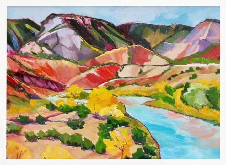 The Colors of New Mexico - Stretched Canvas, Poster or Fine Art Print I Heart Wall Art