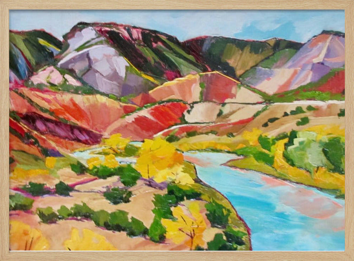 The Colors of New Mexico - Stretched Canvas, Poster or Fine Art Print I Heart Wall Art