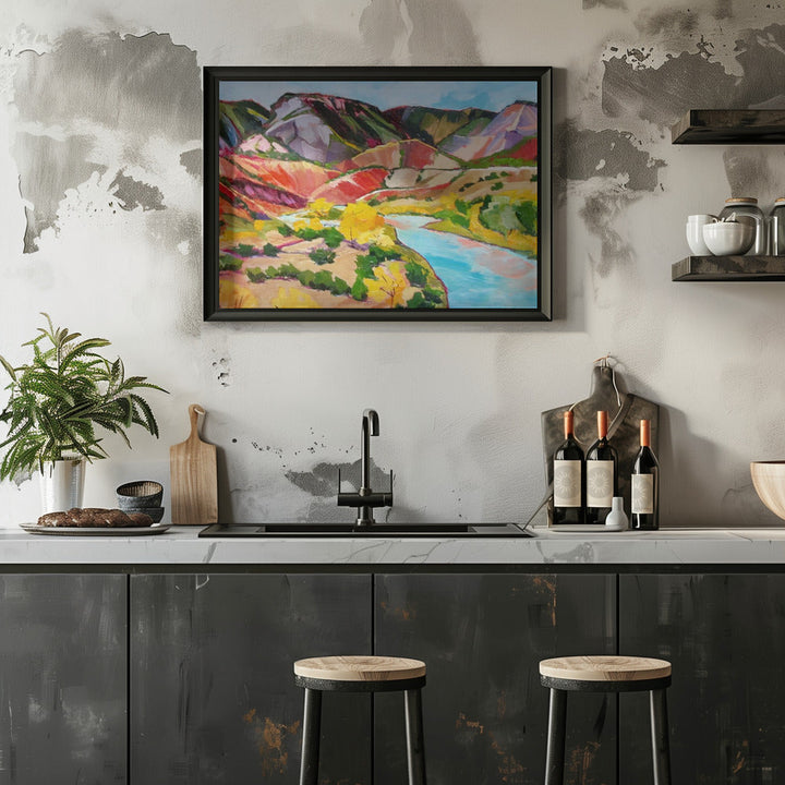 The Colors of New Mexico - Stretched Canvas, Poster or Fine Art Print I Heart Wall Art