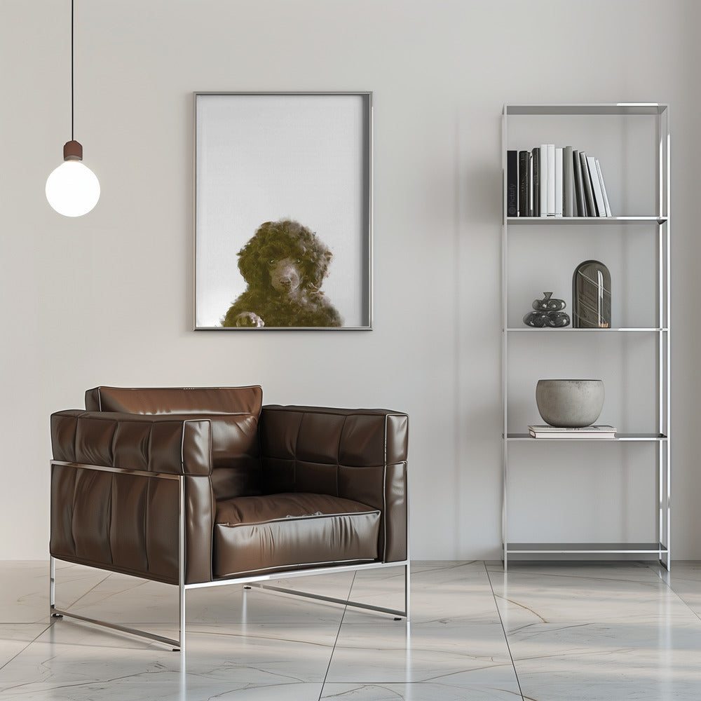 The Dog - Stretched Canvas, Poster or Fine Art Print I Heart Wall Art
