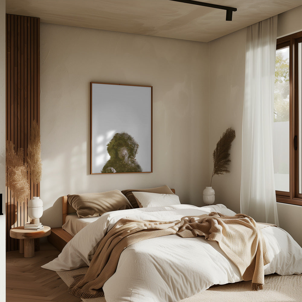 The Dog - Stretched Canvas, Poster or Fine Art Print I Heart Wall Art
