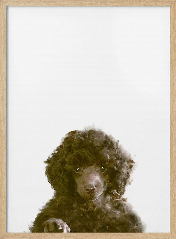 The Dog - Stretched Canvas, Poster or Fine Art Print I Heart Wall Art