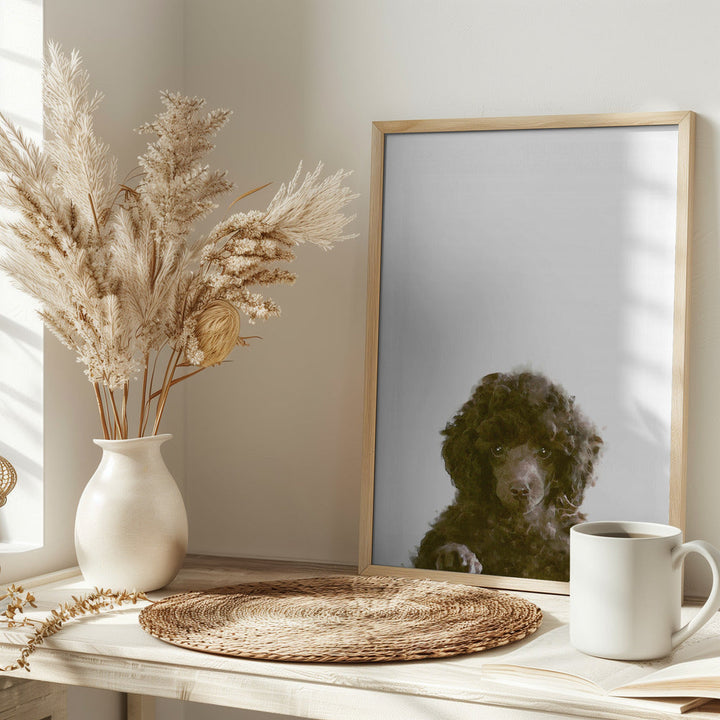 The Dog - Stretched Canvas, Poster or Fine Art Print I Heart Wall Art