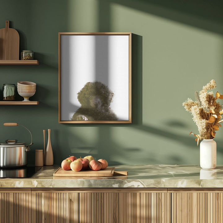 The Dog - Stretched Canvas, Poster or Fine Art Print I Heart Wall Art