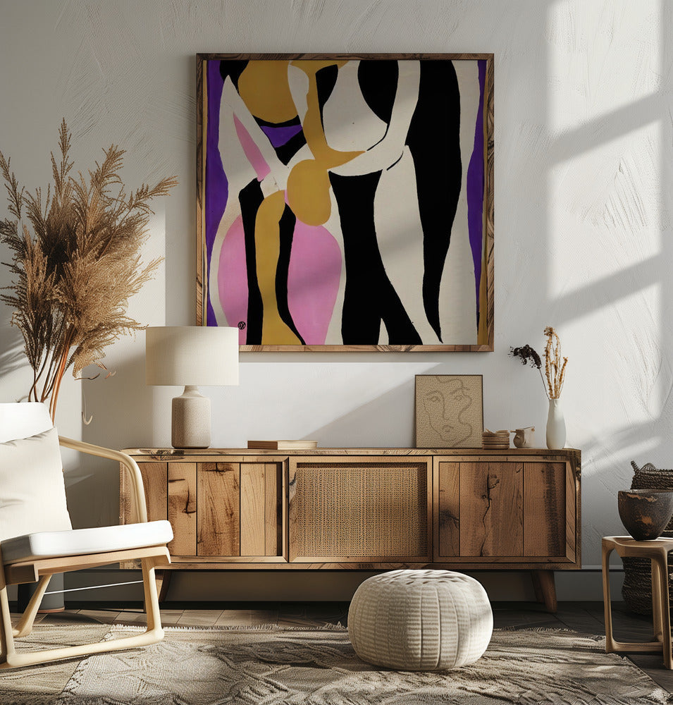 The End of the World Party - Square Stretched Canvas, Poster or Fine Art Print I Heart Wall Art