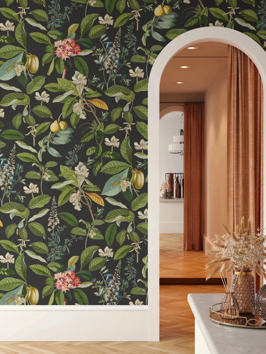 The English Garden Wallpaper - Floral Wallpaper In Traditional Style ...