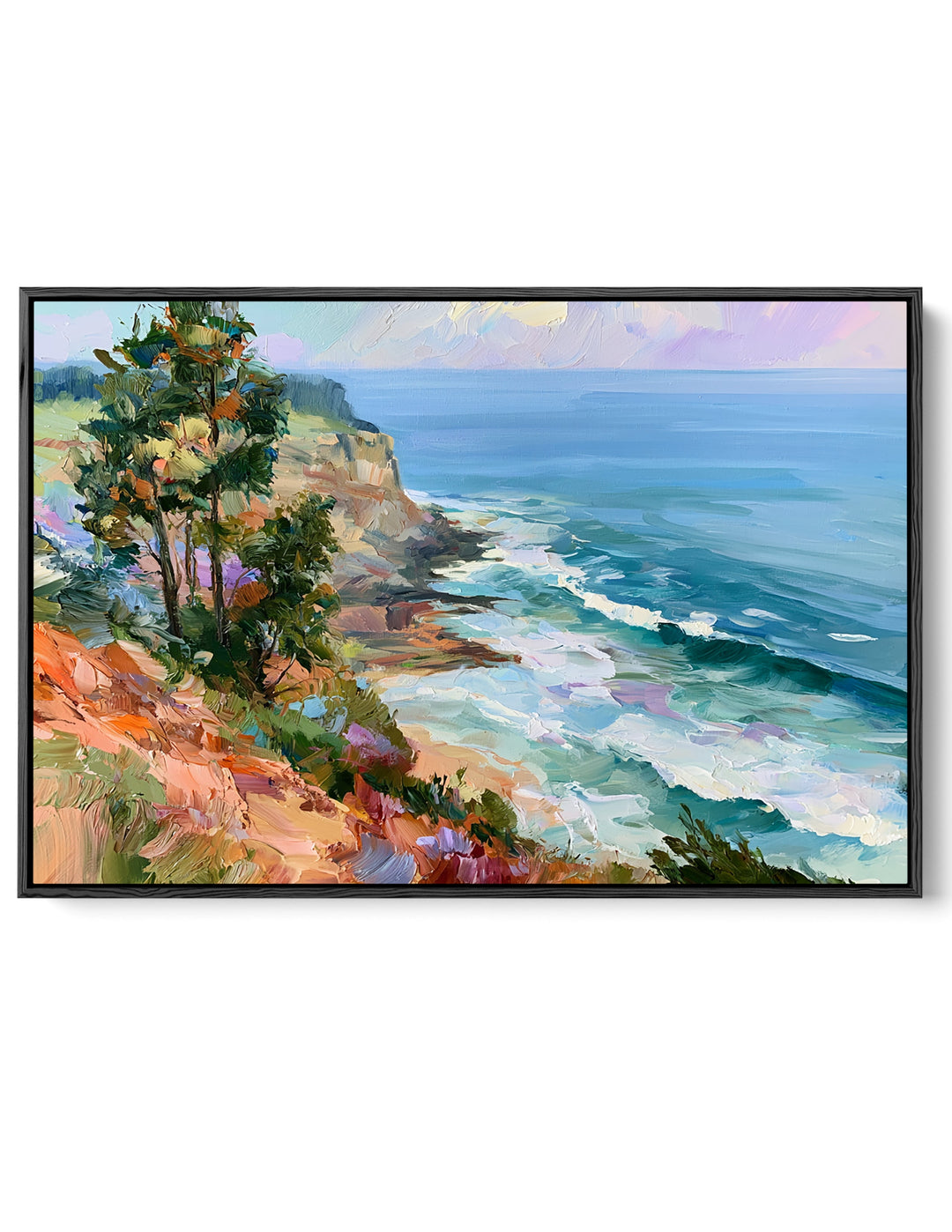 The Faraway Shore by IHeartStudio - Australian Contemporary Coastal Landscape Canvas Print