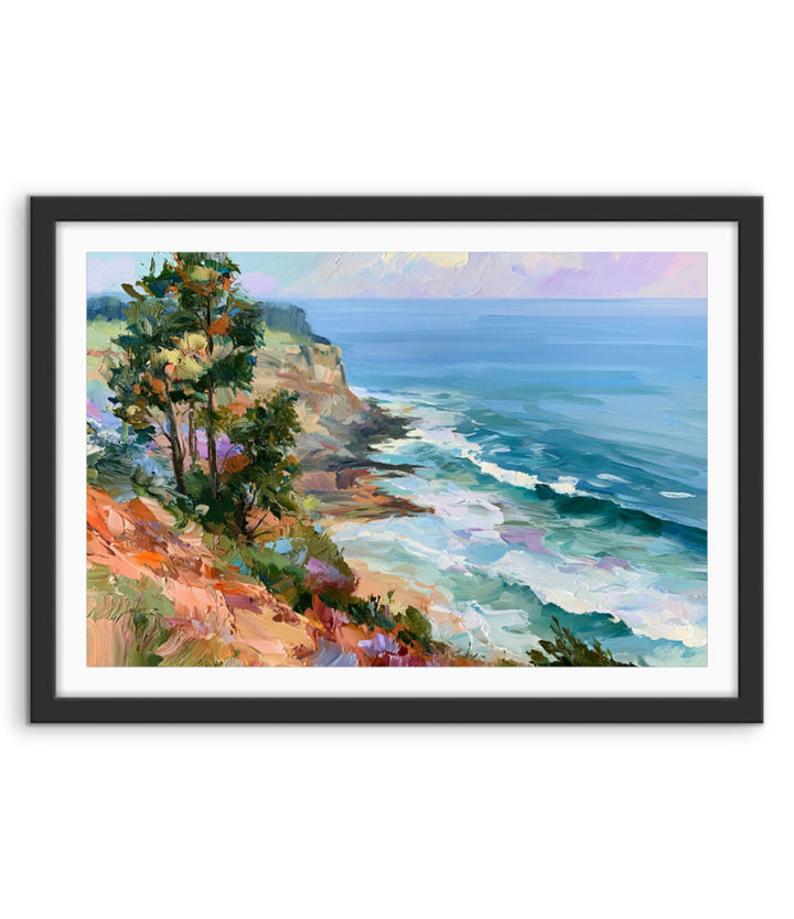 The Faraway Shore by IHeartStudio - Australian Contemporary Coastal Landscape Canvas Print