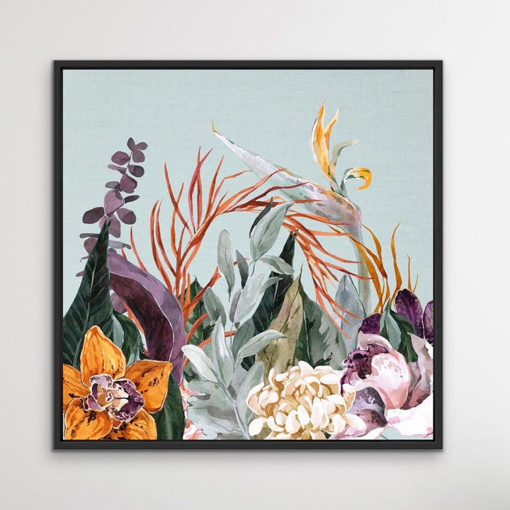 The Garden In Summer- Original Australian Nature Wall Art Print  on Canvas - I Heart Wall Art