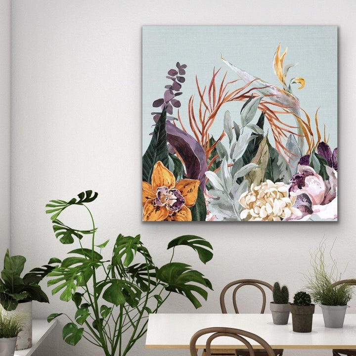 The Garden In Summer- Original Australian Nature Wall Art Print  on Canvas - I Heart Wall Art