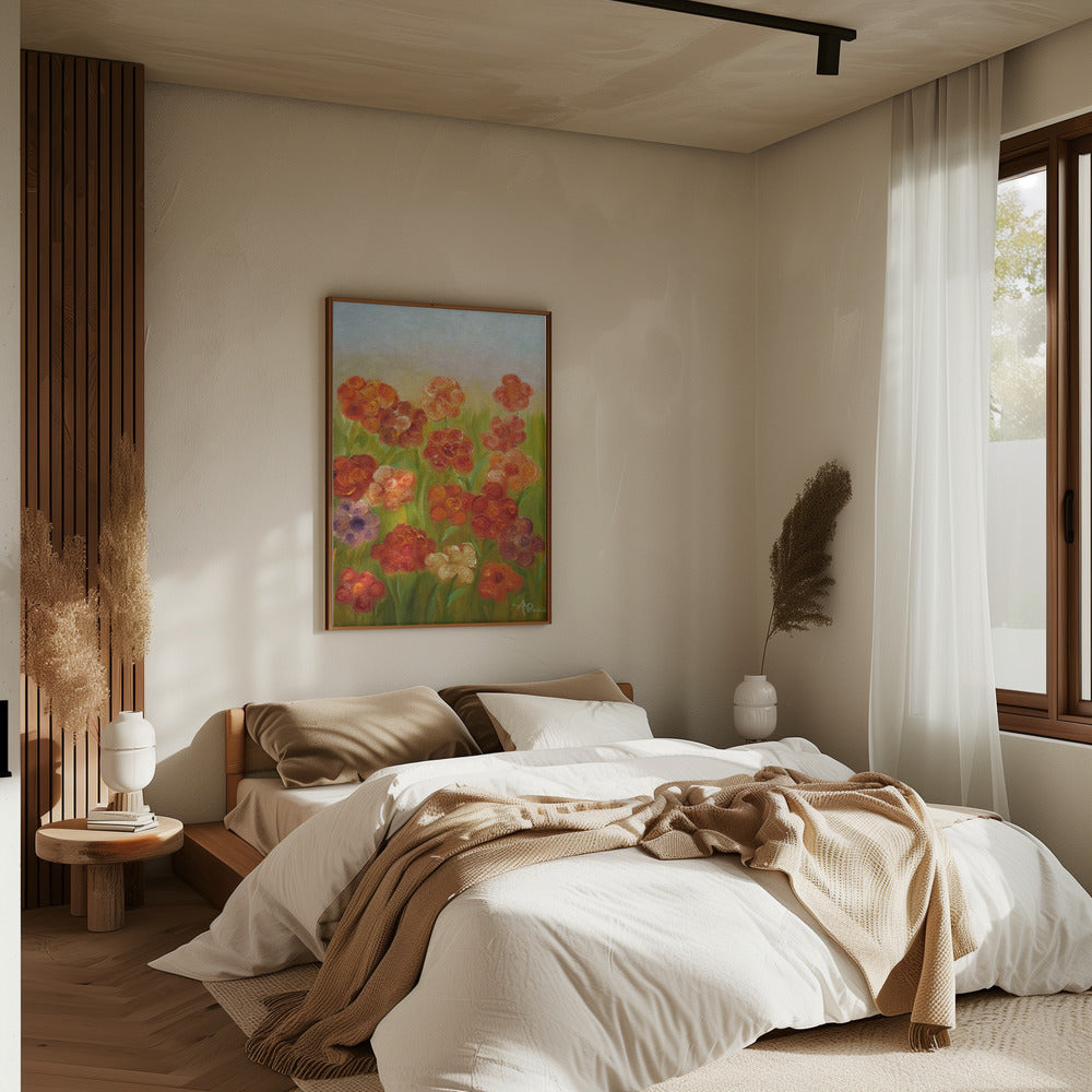 The Garden of Joy - Stretched Canvas, Poster or Fine Art Print I Heart Wall Art