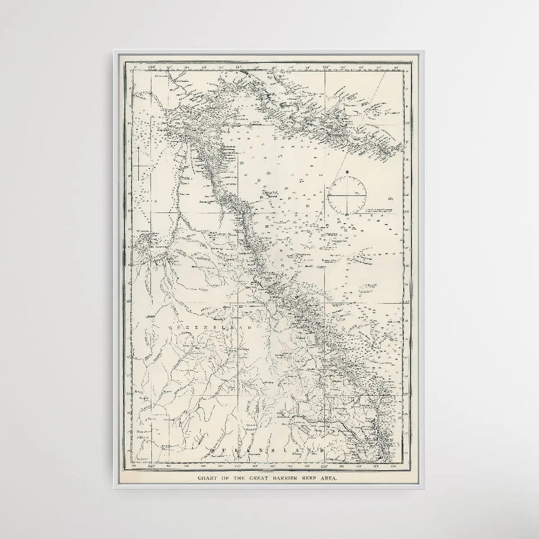 The Great Barrier Reef of Australia by William Saville-Kent (1845-1908) - I Heart Wall Art