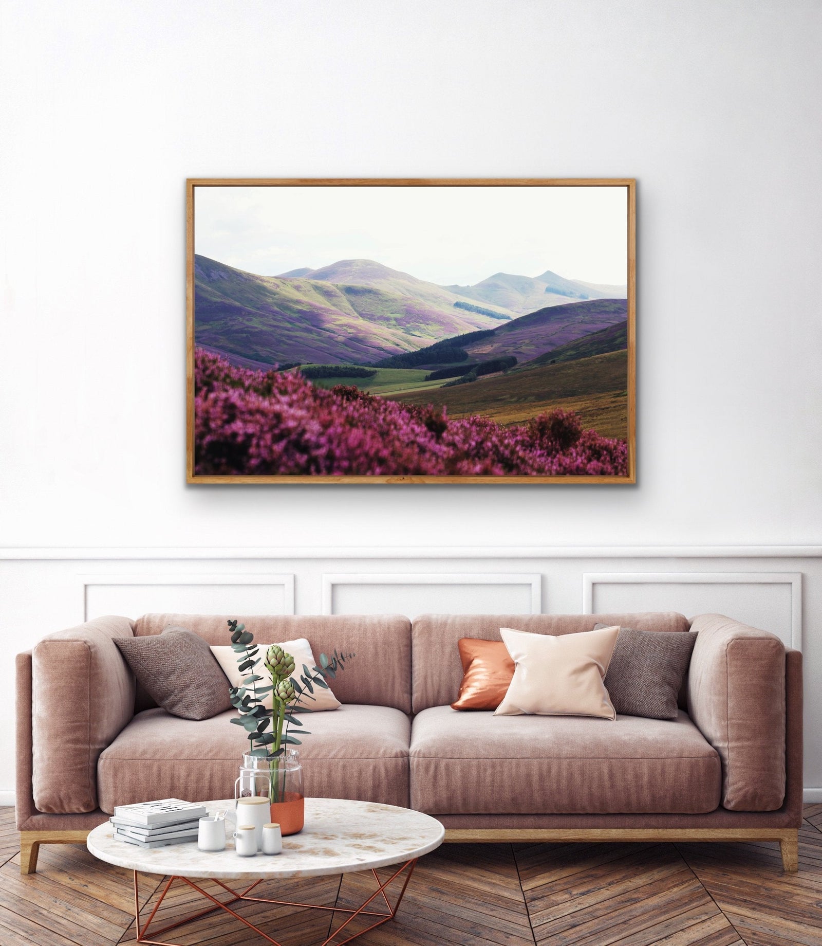 The Highlands - Highland Scotland Canvas Wall Art Print - I Heart Wall Art