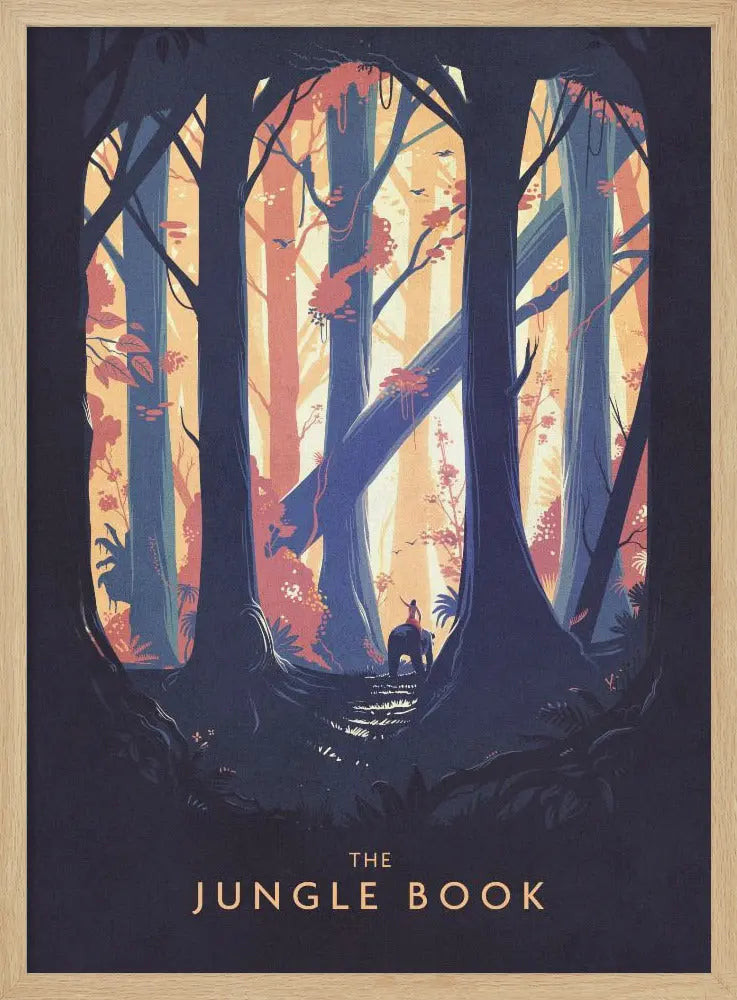 The Jungle Book 7200x9600 - Stretched Canvas, Poster or Fine Art Print I Heart Wall Art