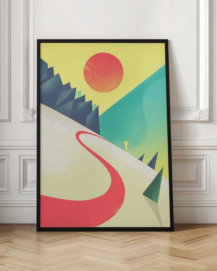 The Last Run - Stretched Canvas, Poster or Fine Art Print - I Heart Wall Art - Poster Print, Canvas Print or Framed Art Print