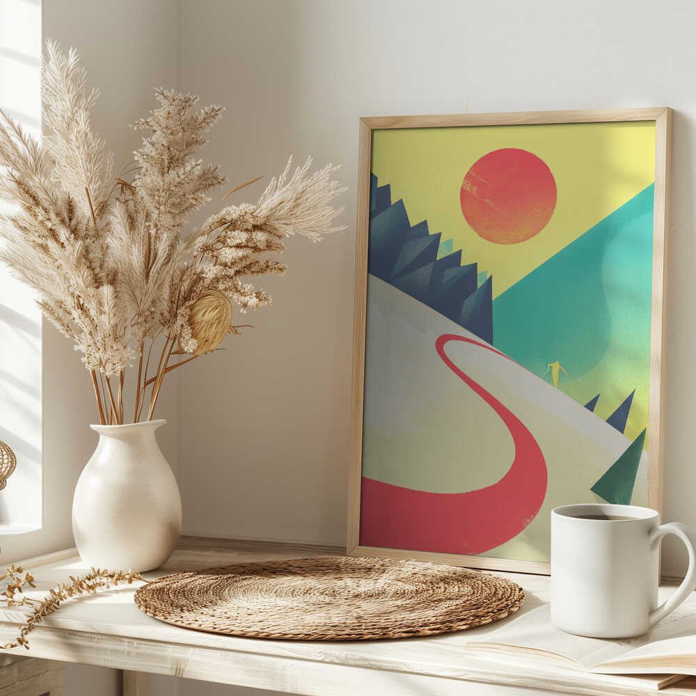 The Last Run - Stretched Canvas, Poster or Fine Art Print - I Heart Wall Art - Poster Print, Canvas Print or Framed Art Print