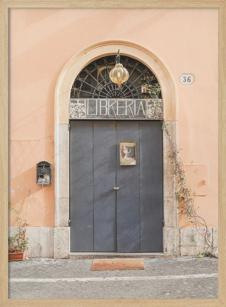 The Libreria Door - Stretched Canvas, Poster or Fine Art Print I Heart Wall Art