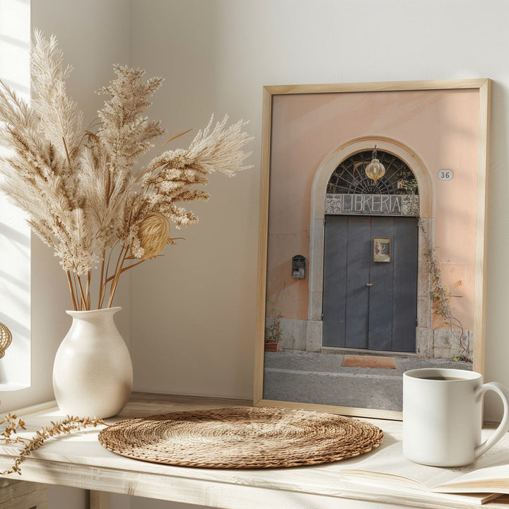 The Libreria Door - Stretched Canvas, Poster or Fine Art Print I Heart Wall Art