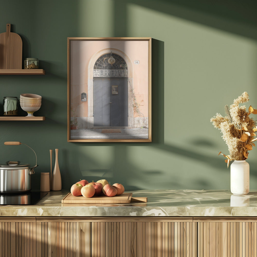 The Libreria Door - Stretched Canvas, Poster or Fine Art Print I Heart Wall Art