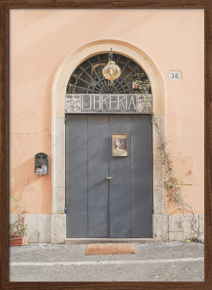 The Libreria Door - Stretched Canvas, Poster or Fine Art Print I Heart Wall Art