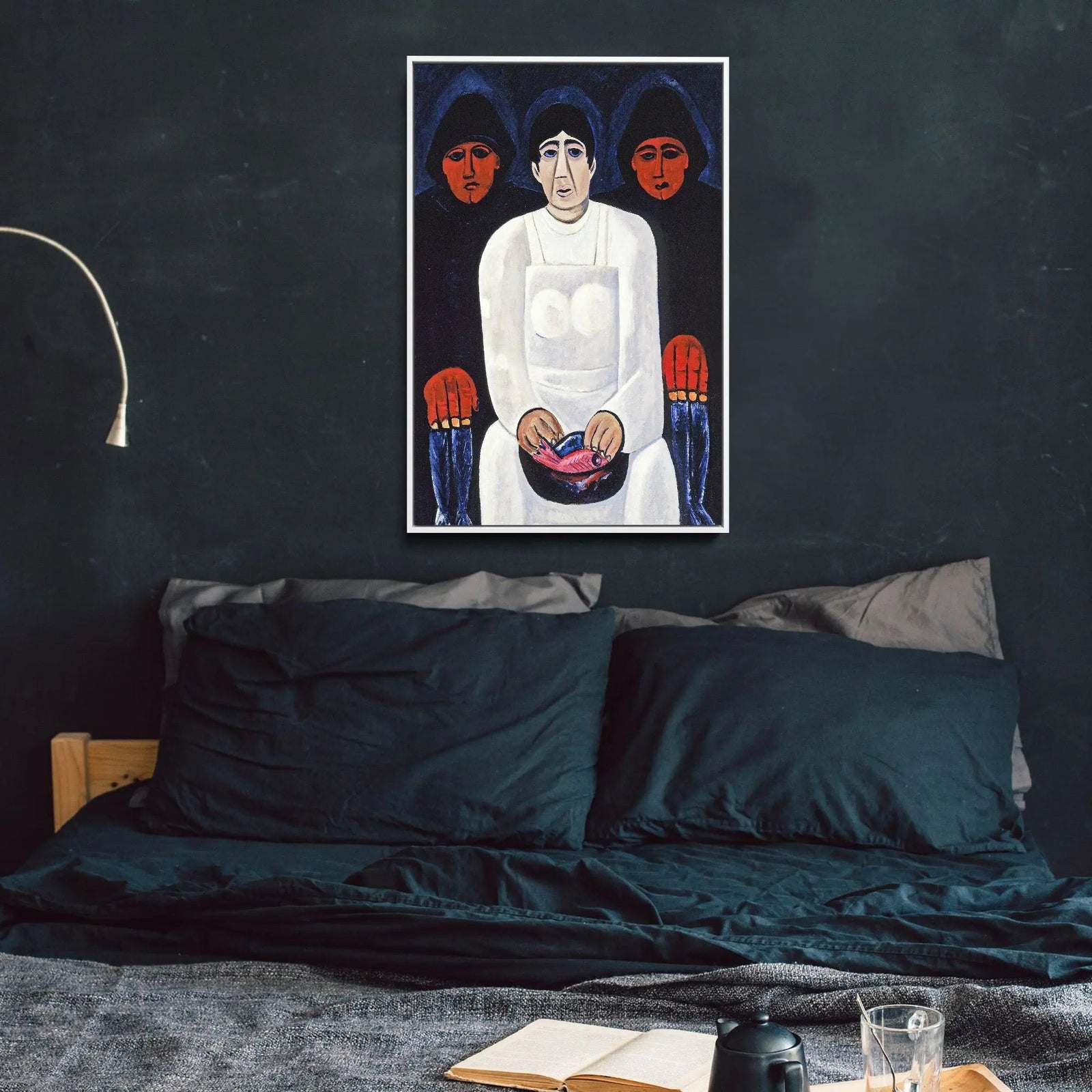 The Lost Felice (ca. 1939) by Marsden Hartley - Stretched Canvas Print or Framed Fine Art Print - Artwork I Heart Wall Art Australia 