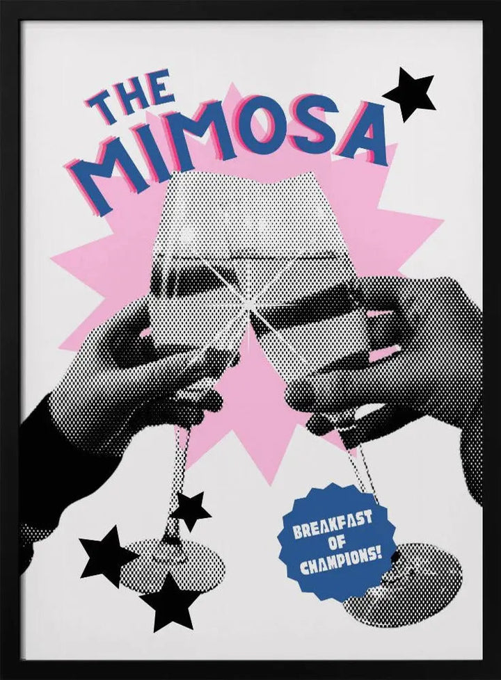 The mimosa - Stretched Canvas, Poster or Fine Art Print I Heart Wall Art