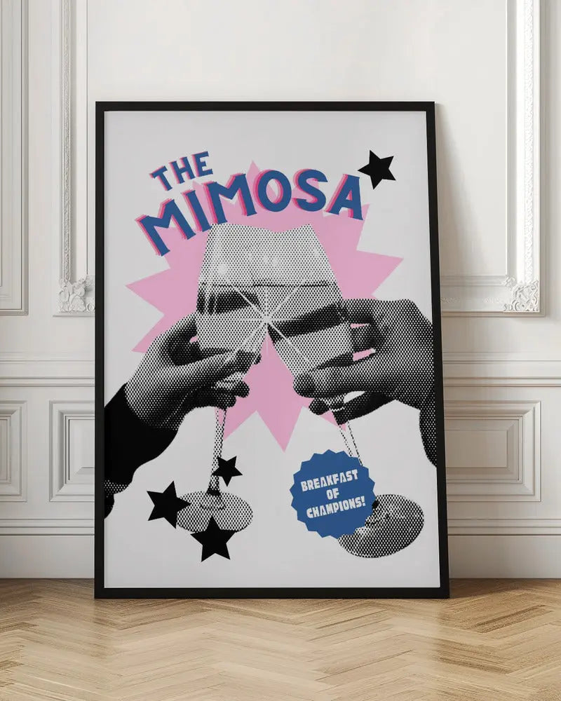 The mimosa - Stretched Canvas, Poster or Fine Art Print I Heart Wall Art