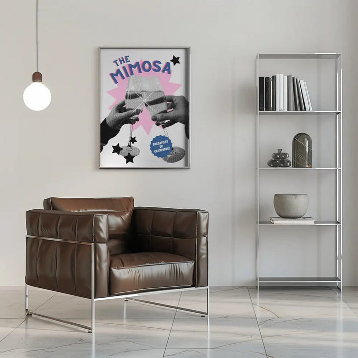 The mimosa - Stretched Canvas, Poster or Fine Art Print I Heart Wall Art