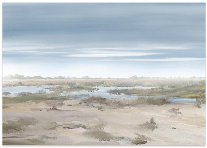 The Misty Rising, Caprivi, Botswana - Stretched Canvas, Poster or Fine Art Print - I Heart Wall Art - Poster Print, Canvas Print or Framed Art Print