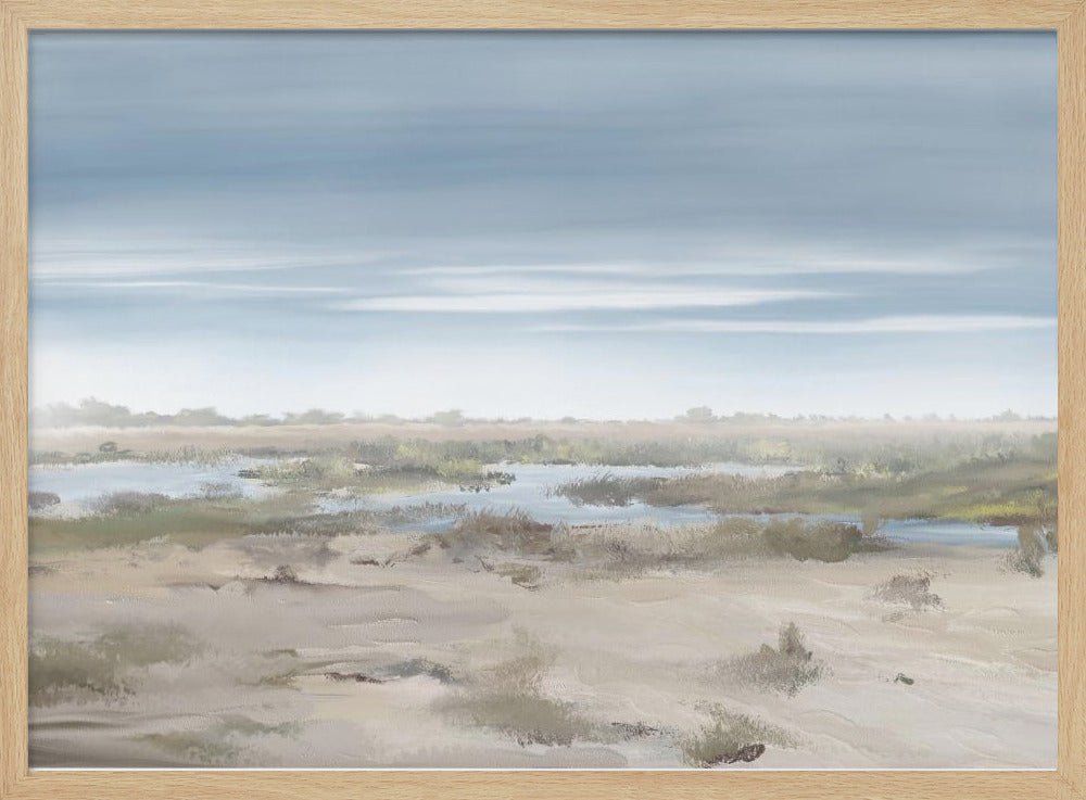 The Misty Rising, Caprivi, Botswana - Stretched Canvas, Poster or Fine Art Print - I Heart Wall Art - Poster Print, Canvas Print or Framed Art Print