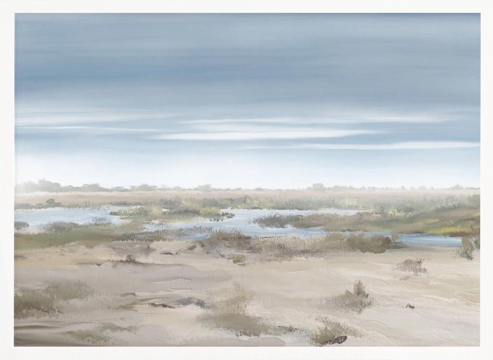 The Misty Rising, Caprivi, Botswana - Stretched Canvas, Poster or Fine Art Print - I Heart Wall Art - Poster Print, Canvas Print or Framed Art Print