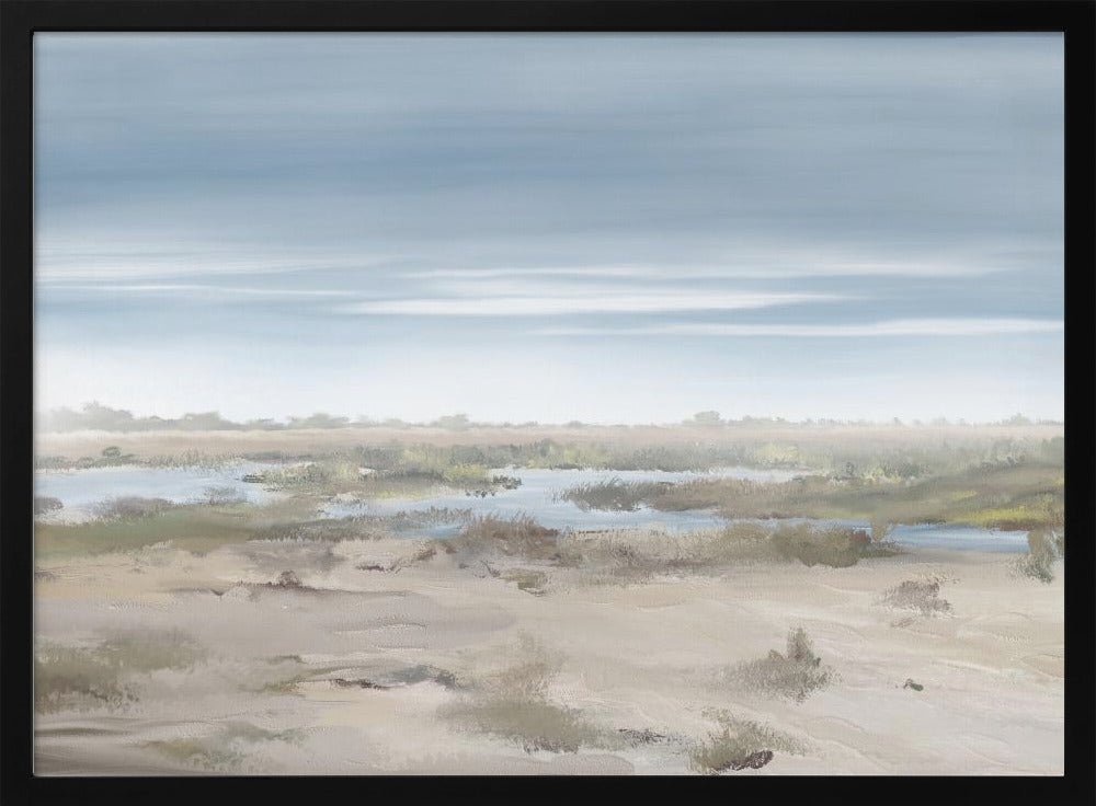 The Misty Rising, Caprivi, Botswana - Stretched Canvas, Poster or Fine Art Print - I Heart Wall Art - Poster Print, Canvas Print or Framed Art Print