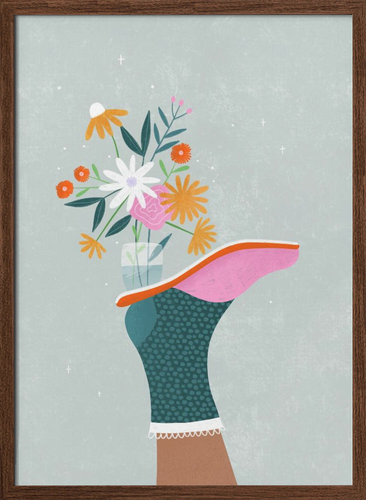 The Modern Mule - Stretched Canvas, Poster or Fine Art Print I Heart Wall Art