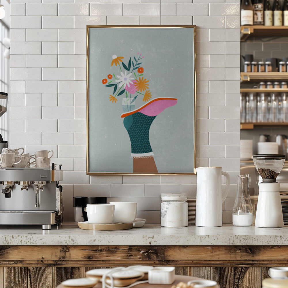 The Modern Mule - Stretched Canvas, Poster or Fine Art Print I Heart Wall Art