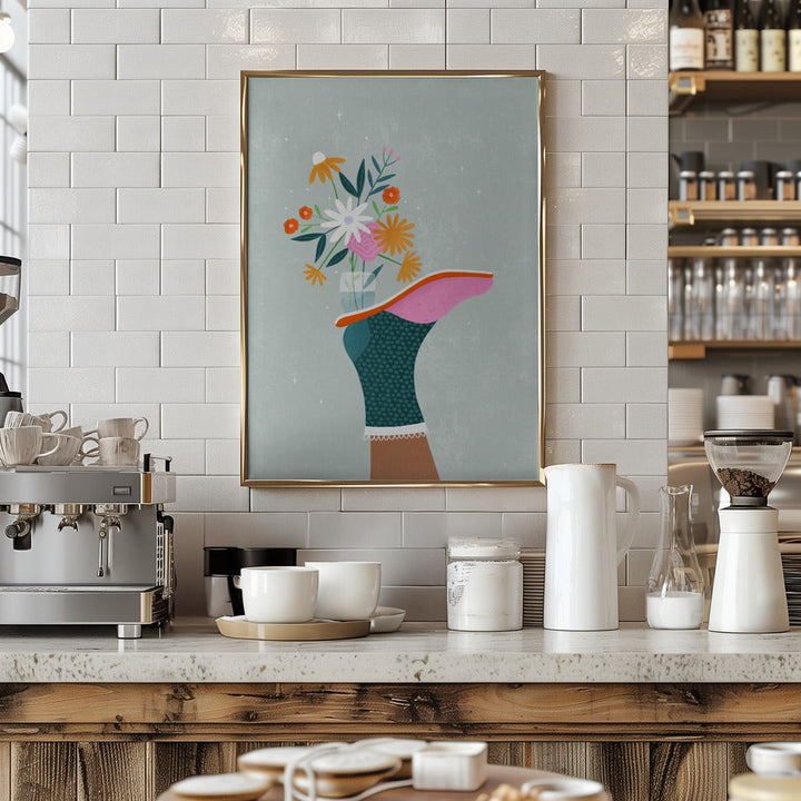 The Modern Mule - Stretched Canvas, Poster or Fine Art Print I Heart Wall Art